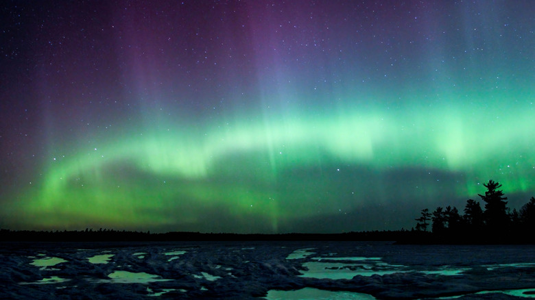 Northern lights in the BWCA