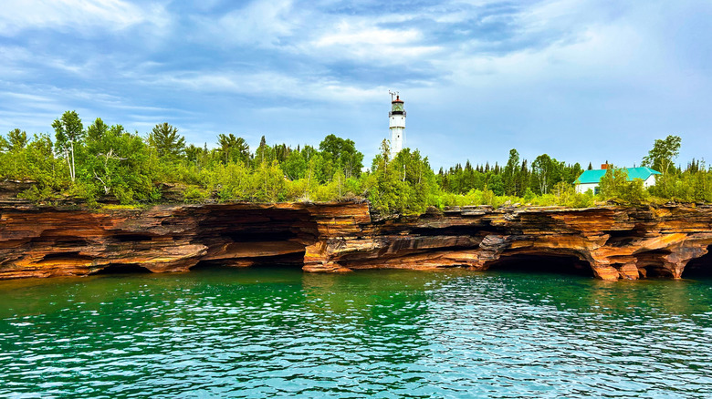 Lighthouse at Apostle Islands National Lakeshore