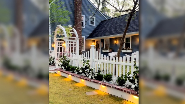 DIY fence upgrade final results