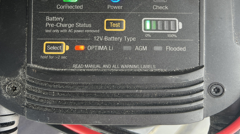 Battery charger with multiple features