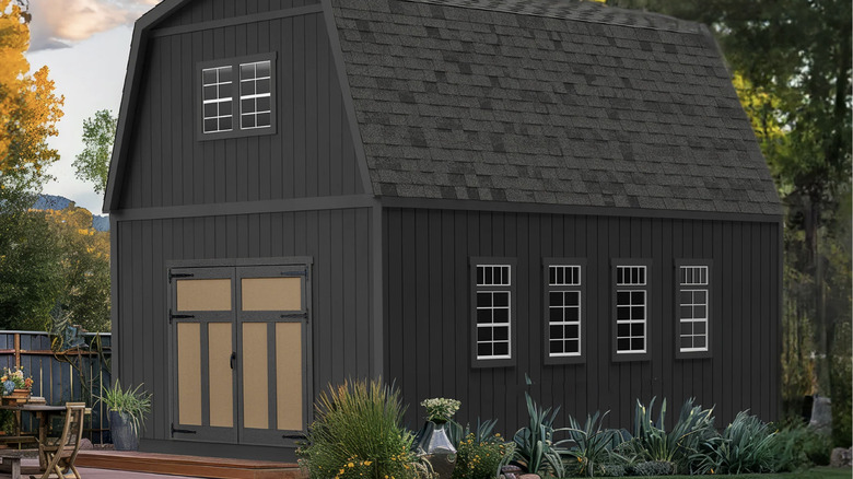 The Goliath barn shed from Gorilla Sheds at Costco