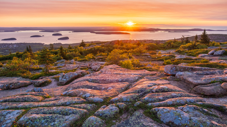 Sunrise on Cadillac Mountain