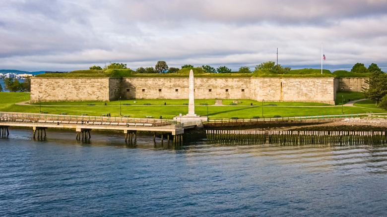 Fort Warren on George Island