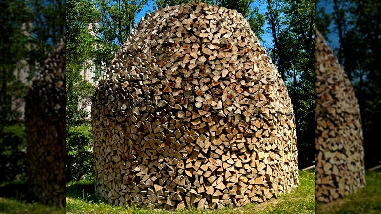 holzhausen pile of firewood