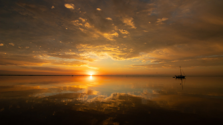 Sunrise on the Indian River Lagoon in Titusville