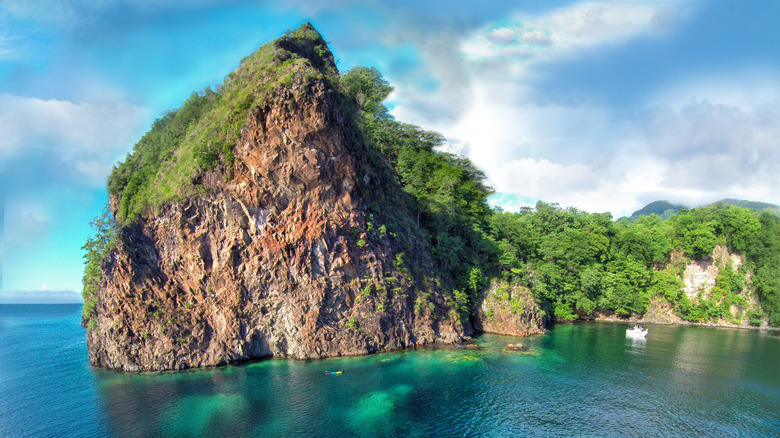 The island of Dominica