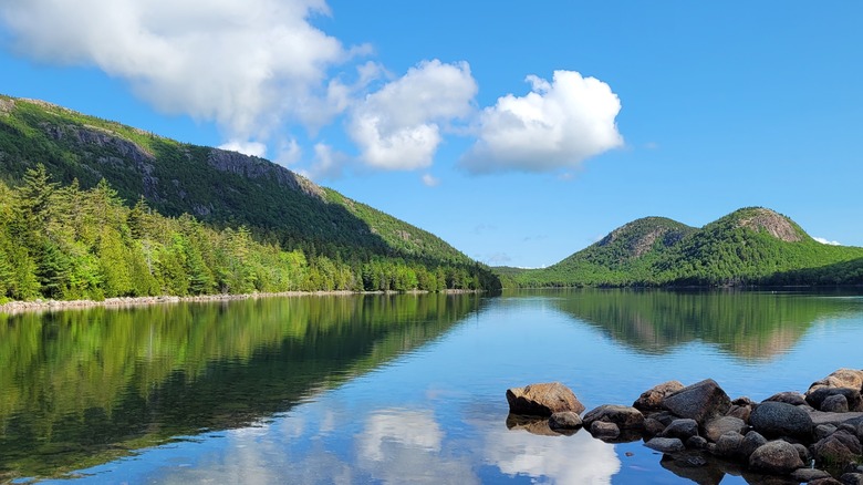Jordan Pond at Acadia National Park