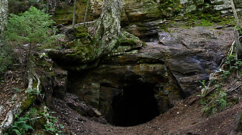 Exterior of Kunjamuk Cave
