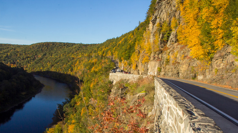 Upper Delaware Scenic Byway in October