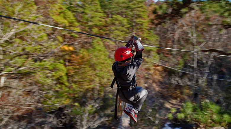 Ziplining in North Carolina