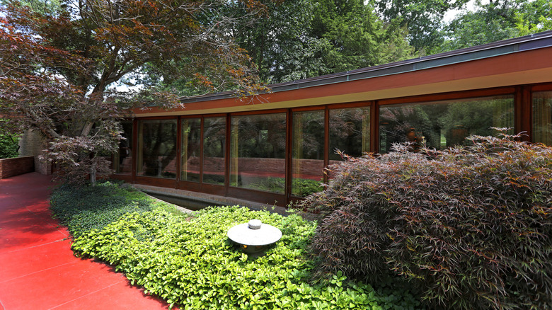 The Laurent House designed by Frank Lloyd Wright