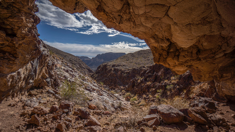 Rock formations at Lake Mead National Recreation Area
