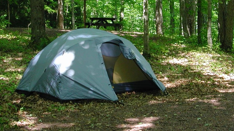 Tent camping in Wisconsin