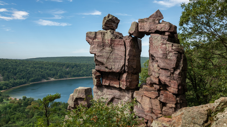 Devil's Lake State Park in Wisconsin